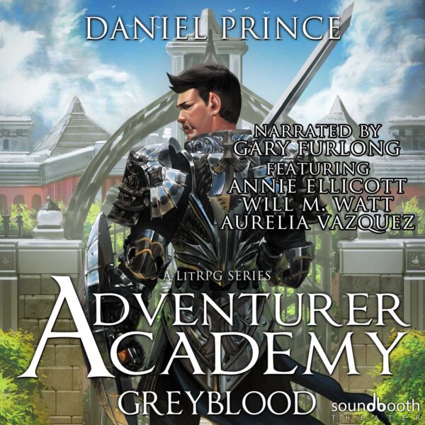 Greyblood, Book 1 - Adventurer Academy - Cover Art