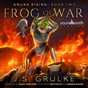 Anura Rising, Book 2: Frog of War - Cover Art