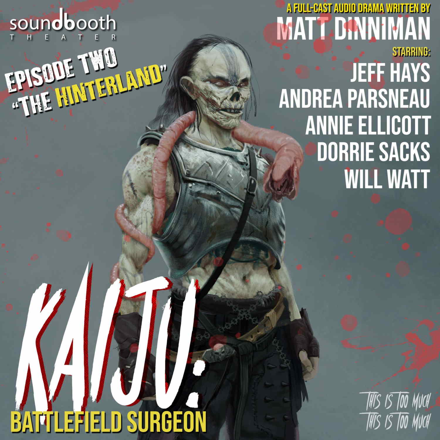 Kaiju Battlefield Surgeon; Episode Two, “The Hinterland” Cover Art