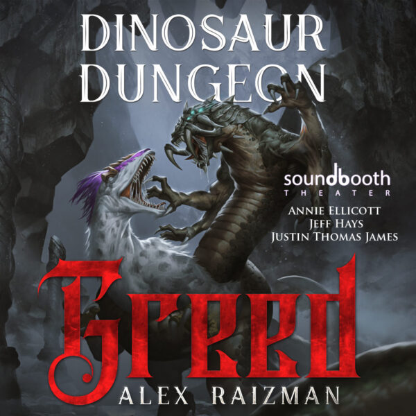 Dinosaur Dungeon, Book 3: Greed - Cover Art