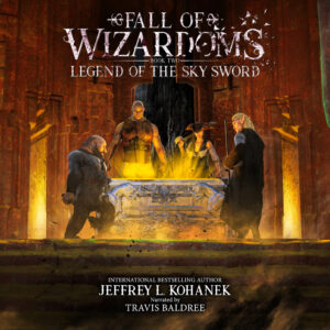 Fall of Wizardoms Book 2 Legend of the Sky Sword Cover Art