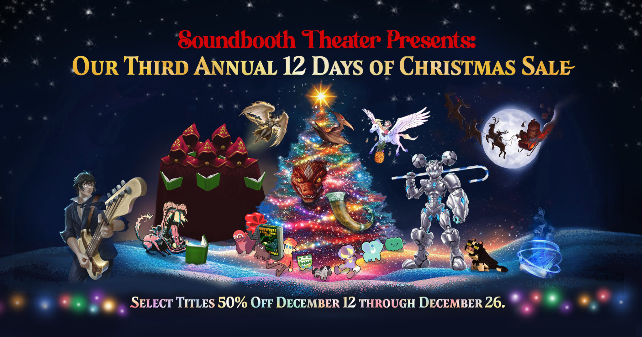 Soundbooth Theater Presents 12 Days of Christmas 2024 Soundbooth Theater