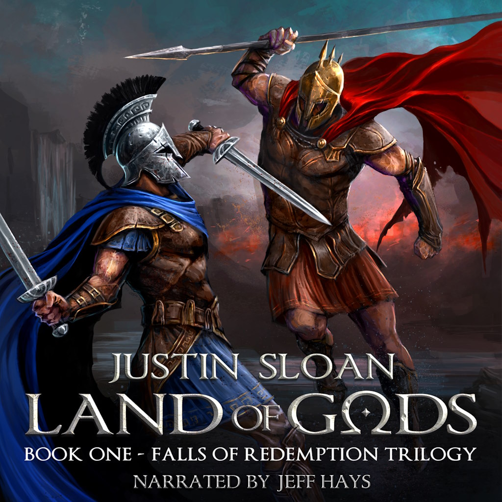 Falls of Redemption, Volume 1 - Land of Gods - Cover Art