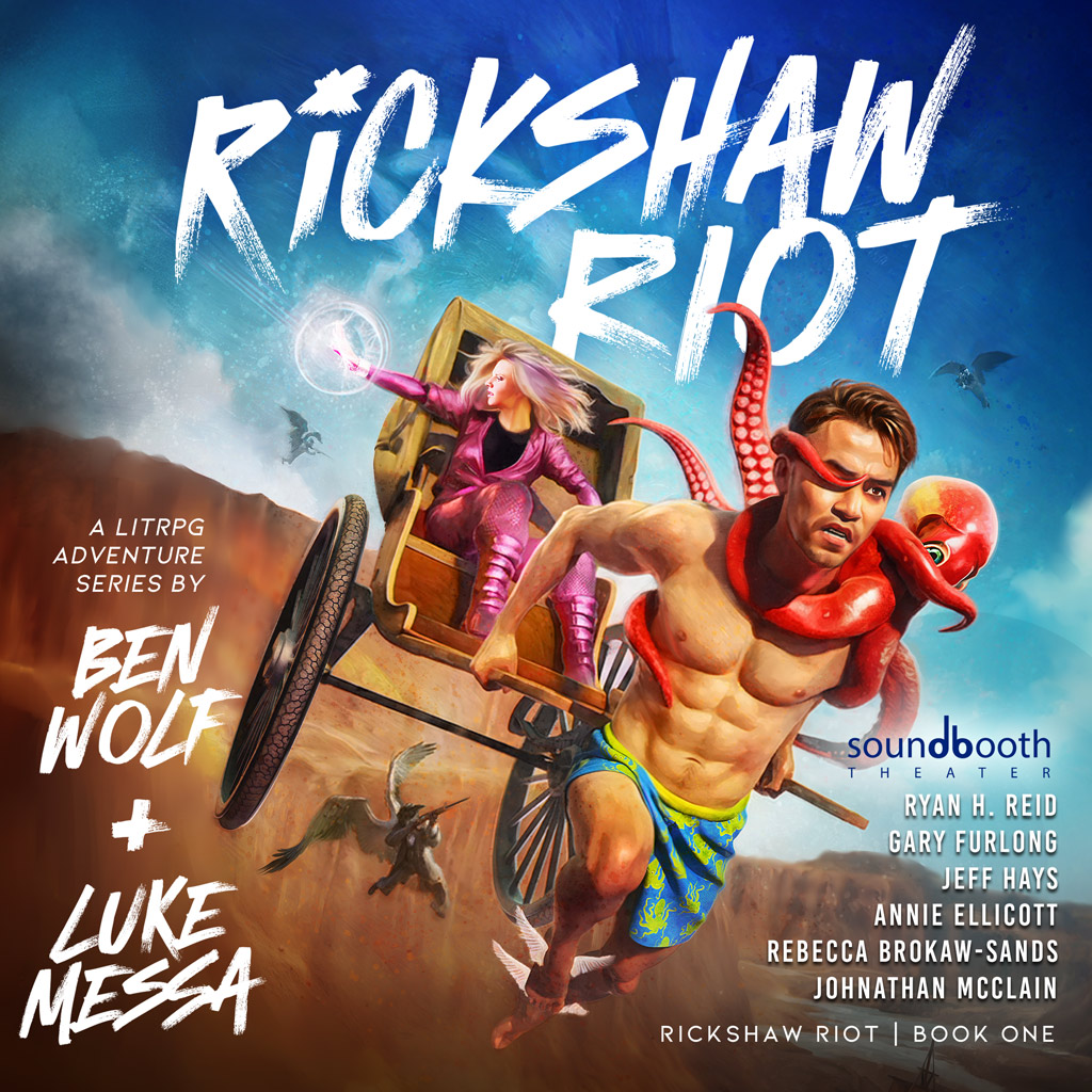 Rickshaw Riot, Book 1 - Cover Art