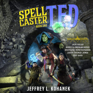 Spellcaster Ted, Book 1 - Cover Art