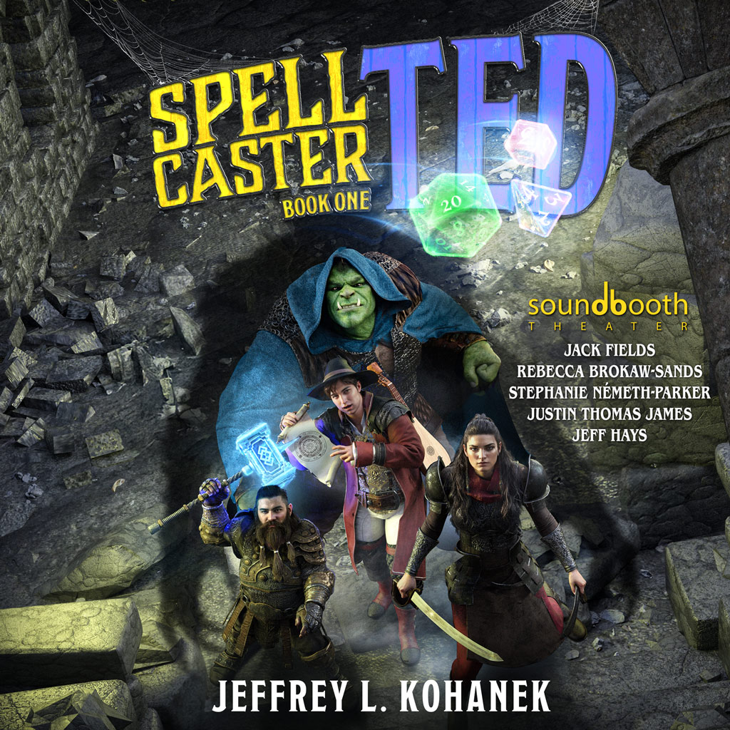 Spellcaster Ted, Book 1 - Cover Art